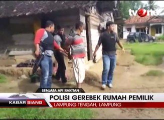 Aksi Polisi Menangkap Pemilik Senjata Api Rakitan