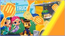 Paw Patrol Mission Paw - Pups Food Truck Party - Nick Jr. Summer Water Park Game For Kids
