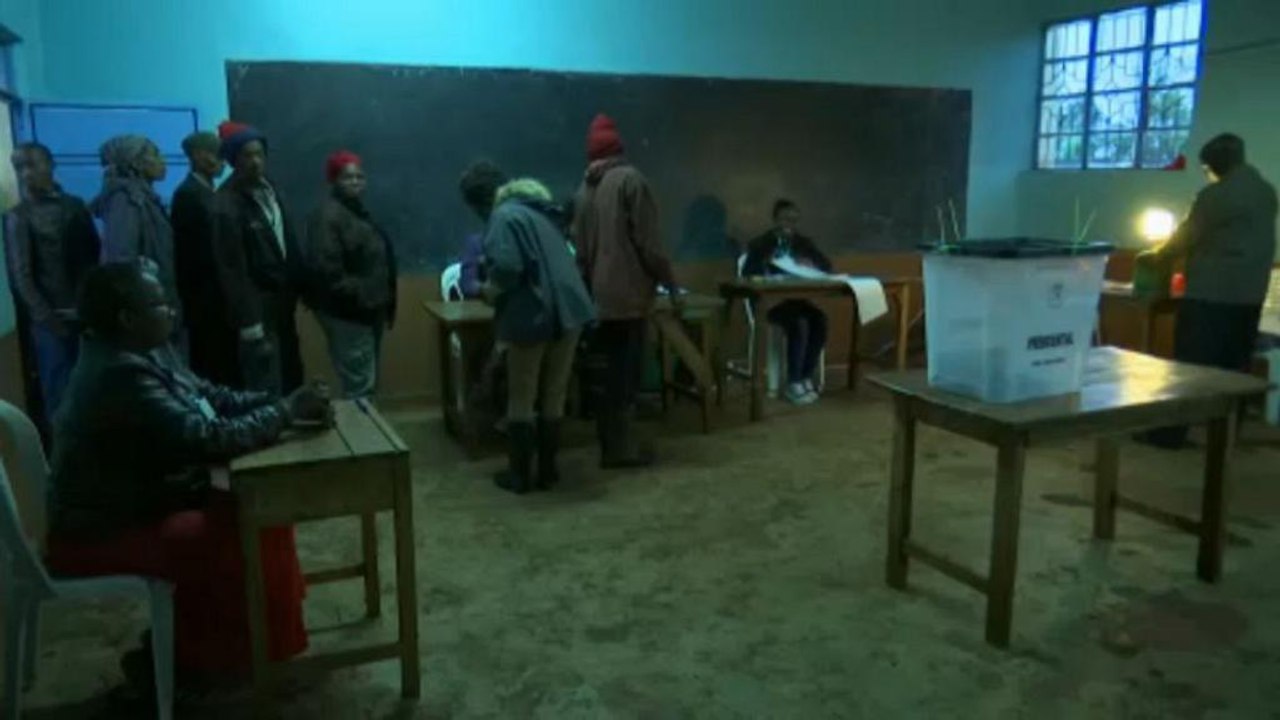 Protests over second Kenya vote