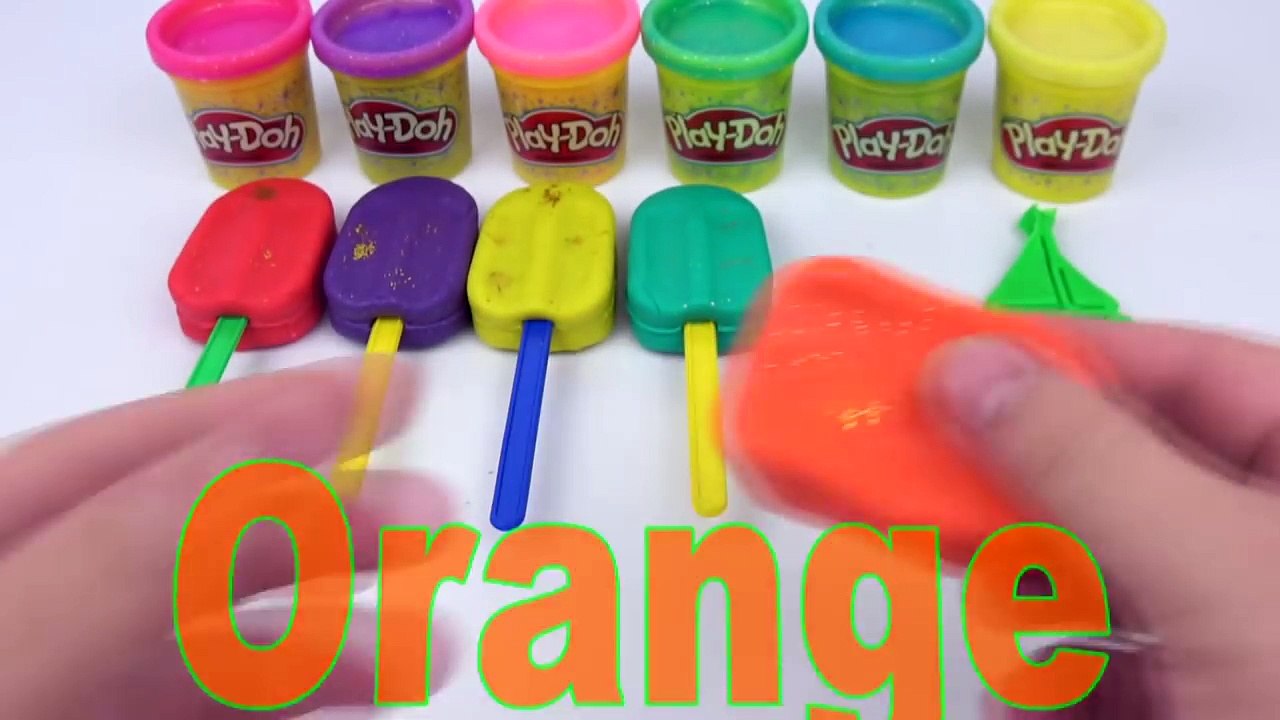 Stroller Baby Learn Colors Kids Play Doh Toys Peppa Pig em Português Finger Family Nursey Rhymes-NDgUmxl30rg