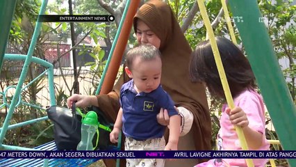 Kaditha Ayu Antar Sang Anak Suntik Vaksin