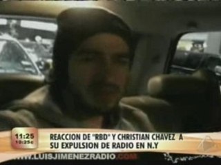Reaccion de RBD de incidente de radio en NY (ETV)