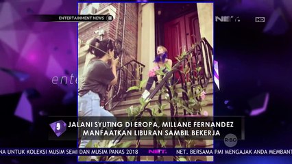 Jadwal Padat, Millane Fernandez Curi Waktu Untuk Liburan Di Sela Sela Pekerjaan