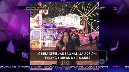 Salshabilla Adriani Cerita Keseruan Berlibur di Manila
