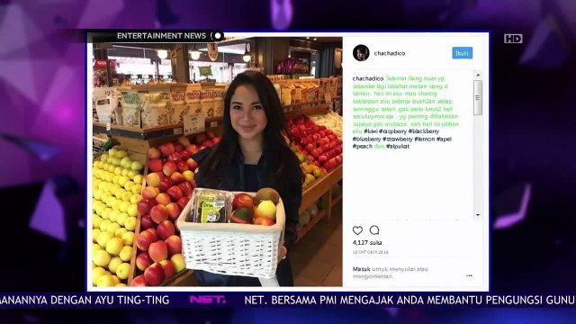 Begini Cara Menjaga Pola Hidup Sehat Ala Chacha Frederica