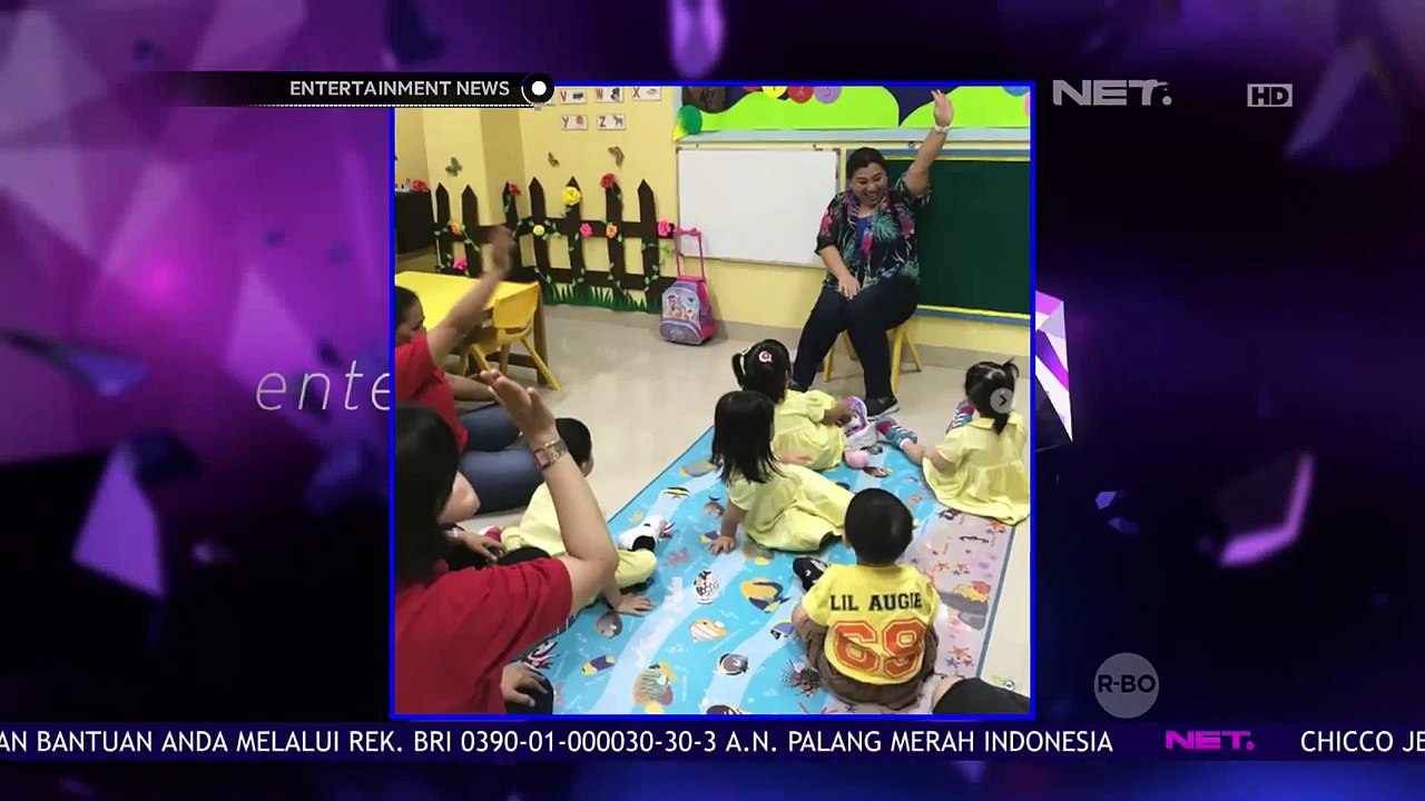 Walau Masih Kecil, Augie Fantinus Masukkan Sang Anak ke Sekolah