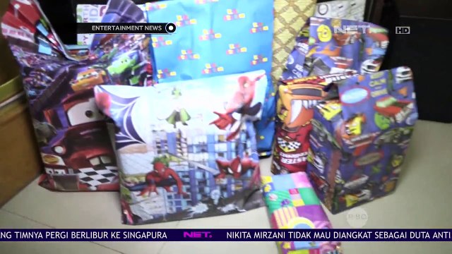 Anji Rayakan Ulang Tahun Sang Anak Di Sekolah Secara Sederhana