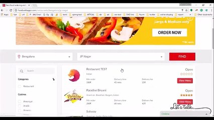 online food ordering system web demo panel (1)