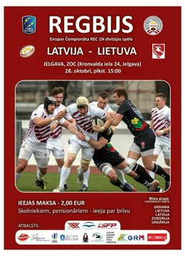 LATVIA / LITHUANIA - RUGBY EUROPE CONFERENCE 1 NORTH 2017/2018