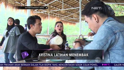 Ikuti Keseruan Kristina Belajar Menembak