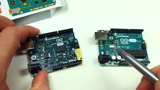 The New Arduino 101 (Genuino 101) - Unboxing, Set Up, and Comparing it to the Arduino Uno