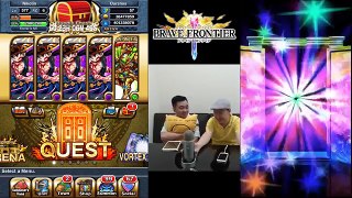 Its High Noon? FFBE Collaboration Rain & Fina Rare Summon (Brave Frontier Global)