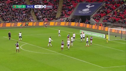 Premier but d'Andre Ayew / Tottenham - West Ham (2-1)