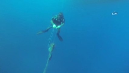 Denizler Terk Edilmiş Av Araçlarından Temizlendi...sualtındaki Temizlik Böyle Görüntülendi