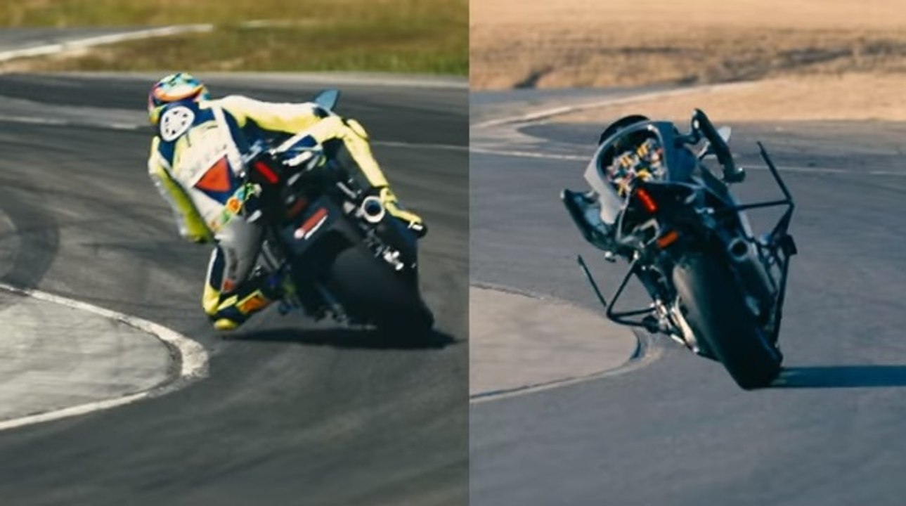 VÍDEO: Valentino Rossi se enfrenta al Motobot de Yamaha, ¿quién ganará?