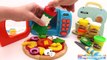 Toy Velcro Cutting Pizza Playset Play Doh Toy Surprise Learn Fruits & Vegetables English Names