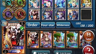 Elves Realm/Lies Of Astaroth: Dungeon: Done Layer 100 with PURE deck Full 4 star cards!