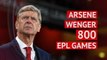 Arsene Wenger... 800 and counting