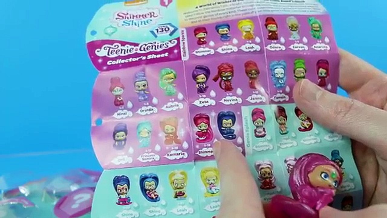 Teenie Genies Shimmer and Shine Series 1 Opening + Surprise Genies