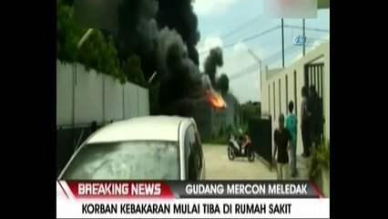 Endonezya'da havai fişek fabrikasında patlama: 27 ölü