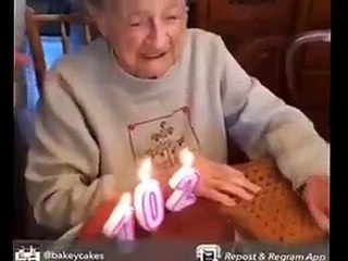 What happend with old lady on his birthday must see