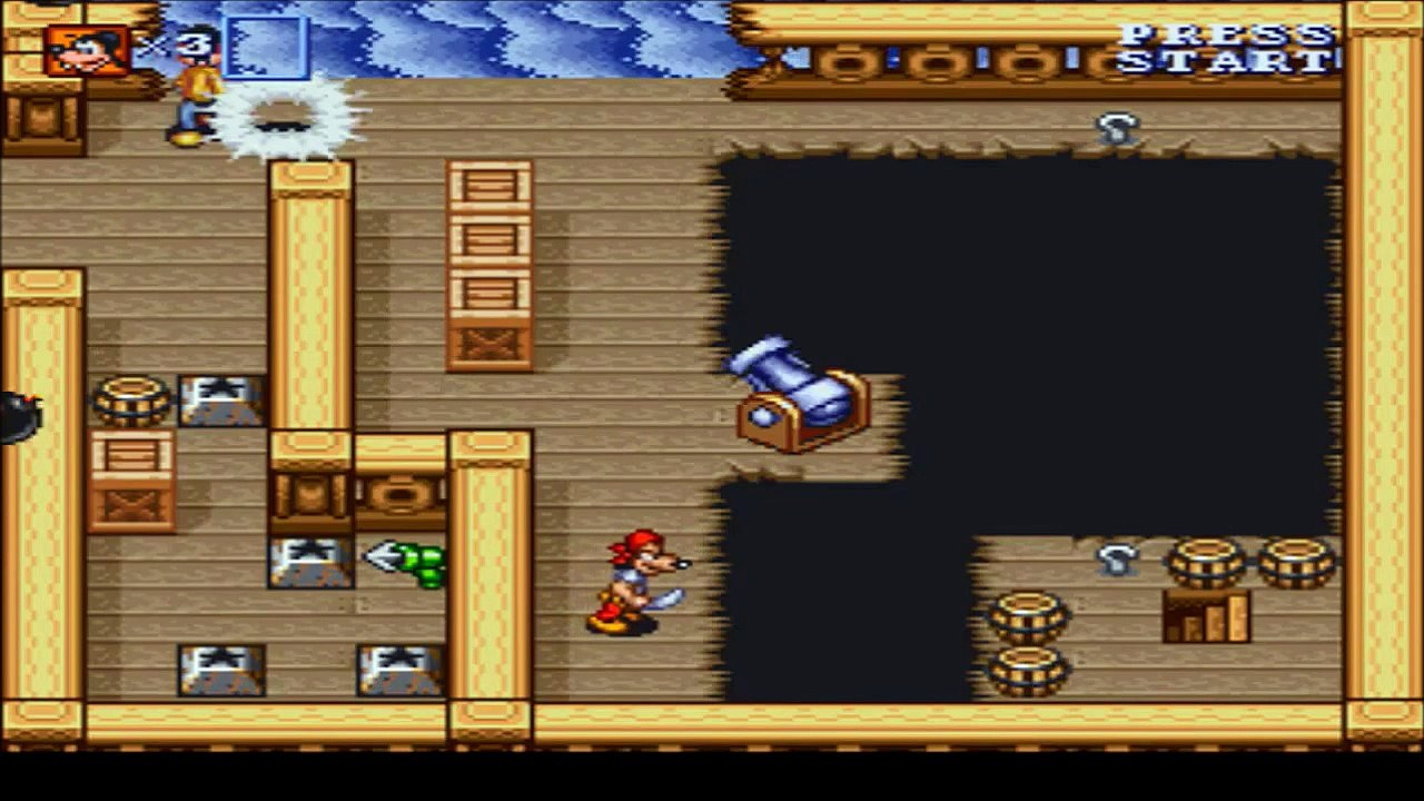 SNES Goof Troop (Pateta e Max) Detonado 05