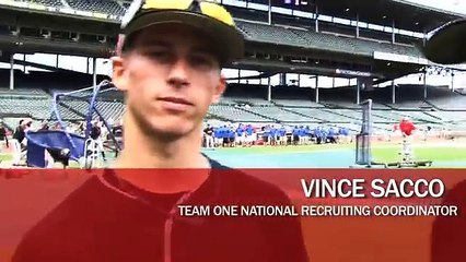 Kyle Smith pre-game interview Under Armour All-America Baseball Game