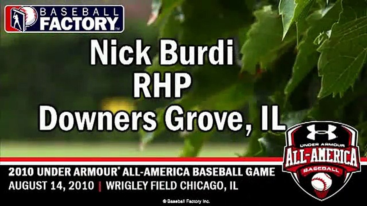 Baseball Factory Under Armour All-America  Nick Burdi