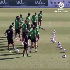 Real Betis'in çok ilginç antrenman programı