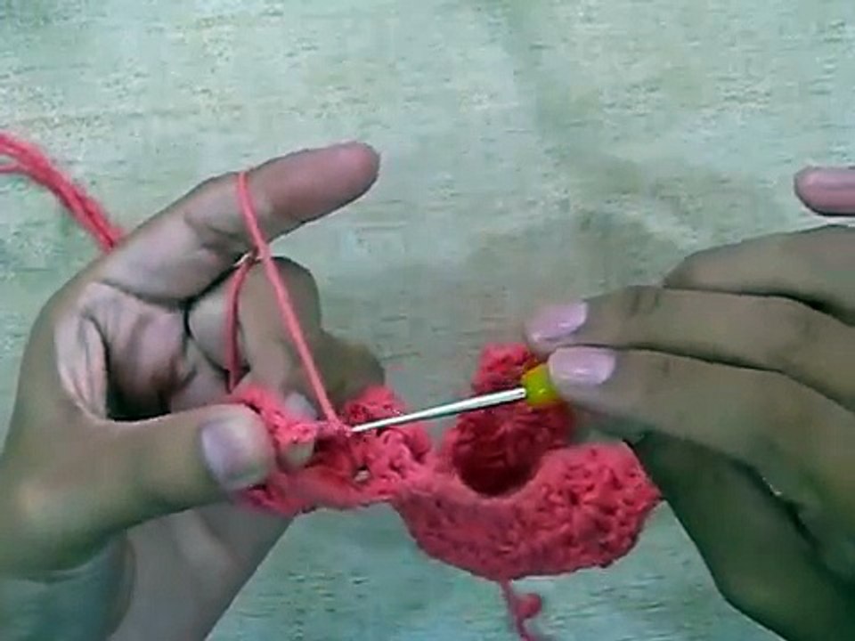 Como tejer una ROSA a crochet ganchillo