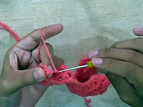 Como tejer una ROSA a crochet ganchillo