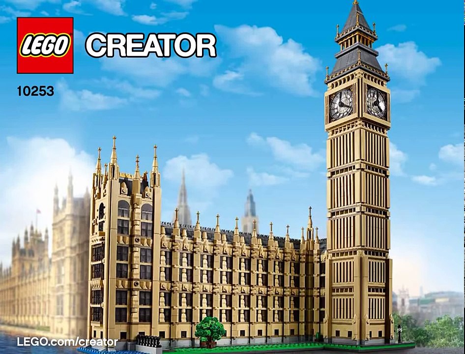 2016 Lego Creator Big Ben instructions 10253