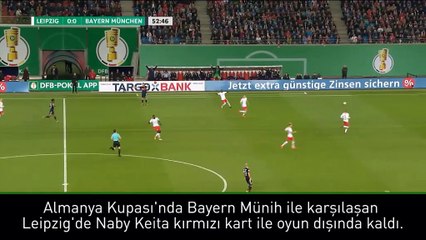 Leipzig'te Naby Keita böyle kızardı