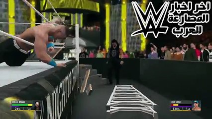 أقوى لحظات المصارع رومان رينز في لعبة WWE 2K16