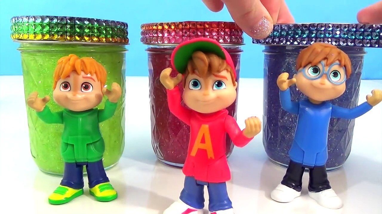 ALVINNN!!! Alvin and the Chipmunks vs. Chipettes, DIY Do it Yourself Glitter Slime Recipe