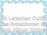 LUFA Lätzchen Cutting Dies Schablonen Scrapbook Album Embossing Card DIY Handwerk