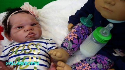 Silicone Baby REAL MAGIC POWERS TWINS vs BAD BABY SONG PRANK BOSS BABY BORN Reborn Baby Doll Toddler