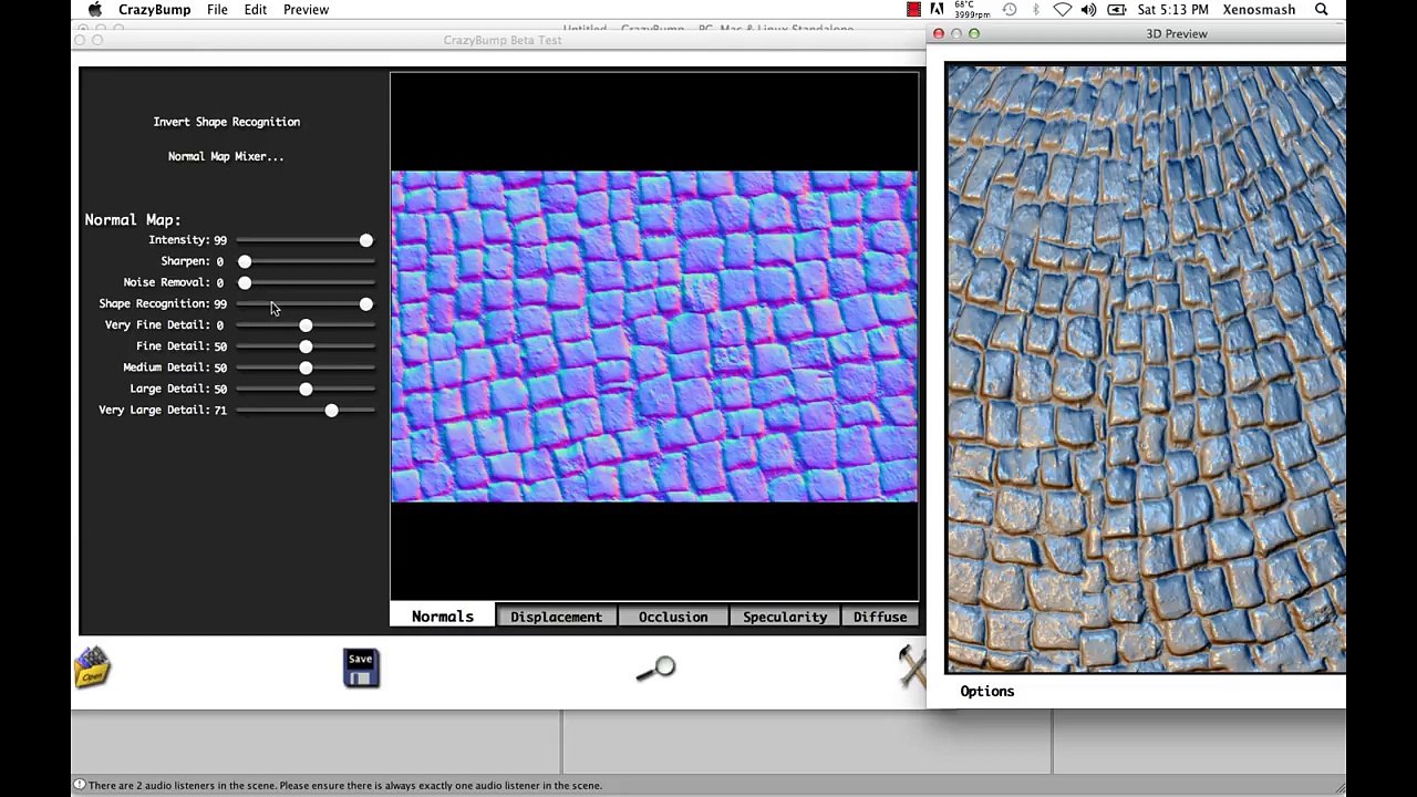 Crazy Bump Normal Maps in Unity 3d