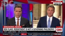 CNN's Jake Tapper Gives Sen. Jeff Flake a Softball Interview