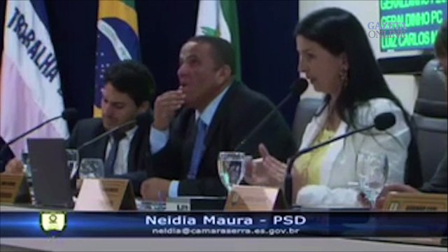 Bate-boca na câmara dos vereadores entre Neidia e Nacib