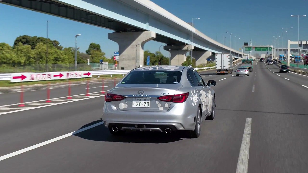 Nissan tests fully autonomous prototype technology on streets of Tokyo - Part 1