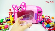 Pretend Play Magic Microwave Just Like Home Toy Appliances Surprise Gumballs PEZ Candy Fun Kids Vid