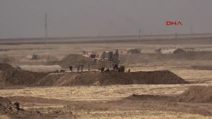 Şırnak Habur'daki Tatbikatta Mevzi Destek Çalışması