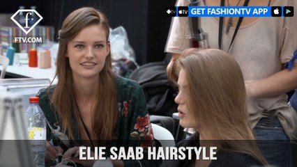 Paris Fashion Week Spring/Summer 2018 - Elie Saab Hairstyle	 | FashionTV
