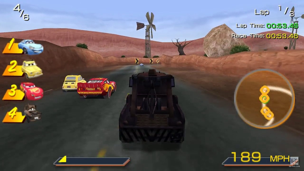 Cars PSP Gameplay HD