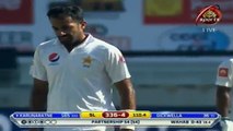 Wahab Riaz misses his run-up 