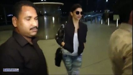 58.Stunning Deepika Padukone spotted leaving for IIFA 2016