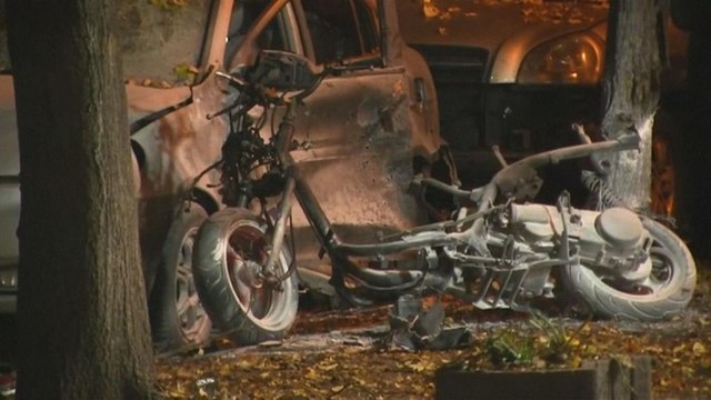 نماینده راست افراطی اوکراین طی انفجاری تروریستی در کی یف زخمی شد