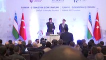 Türkiye-Özbekistan İş Forumu - İmza Töreni