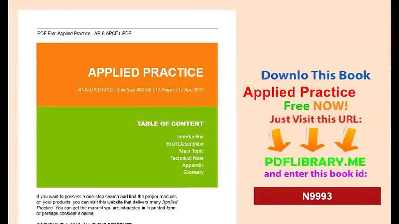 Applied Practice